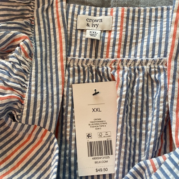 crown & ivy Tops - Crown & Ivy top
